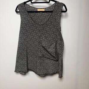 Anthropologie Otis + Maclain Floral Pocket Tank Women's S